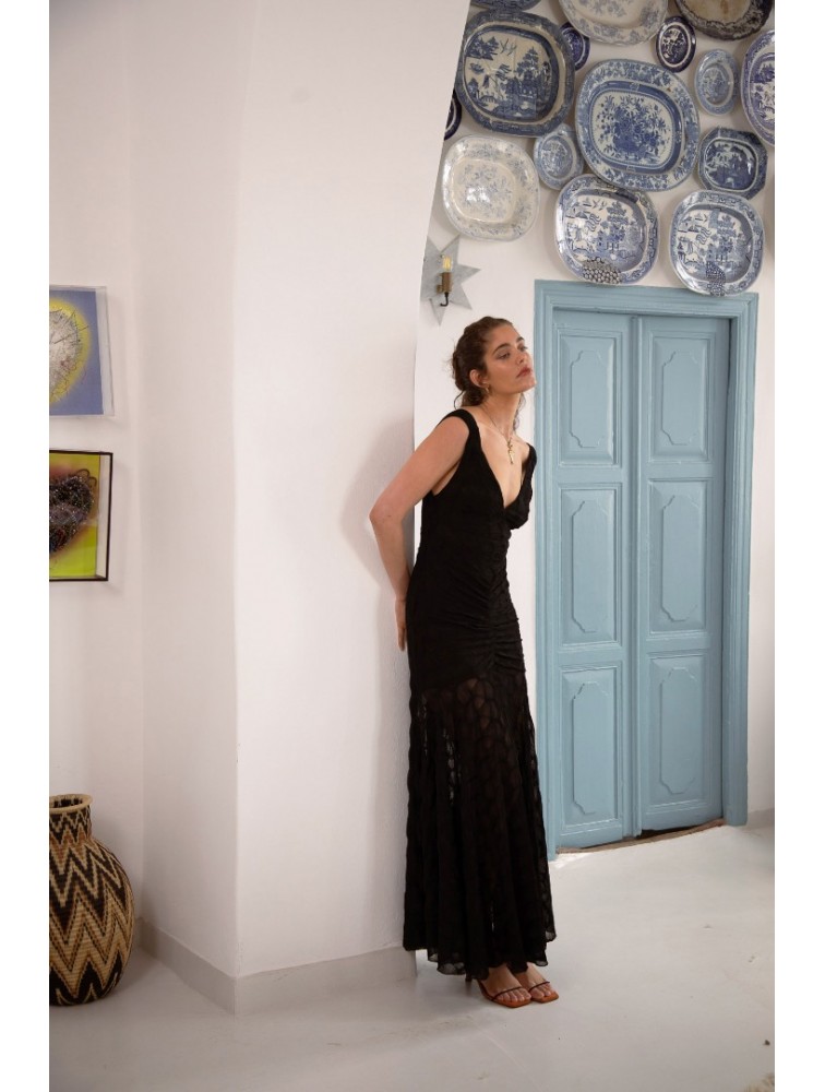 NIDODILEDA Turning Dress Knitted