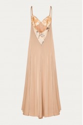 NIDODILEDA Unison Dress Satin Sequined Tulle Embellisment
