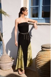 NIDODILEDA Vector Dress Lace Floral Beaded
