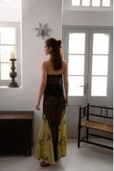 NIDODILEDA Vector Dress Lace Floral Beaded