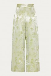 NIDODILEDA Way Pants Floral Printed Satin