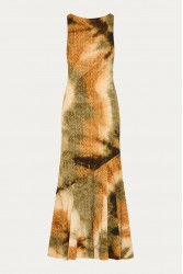 NIDODILEDA Wharea Dress Smocked Tie Dye