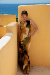 NIDODILEDA Wharea Dress Smocked Tie Dye