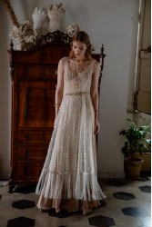 NIDODILEDA Whisper Dress Silvery Ασημί Φόρεμα