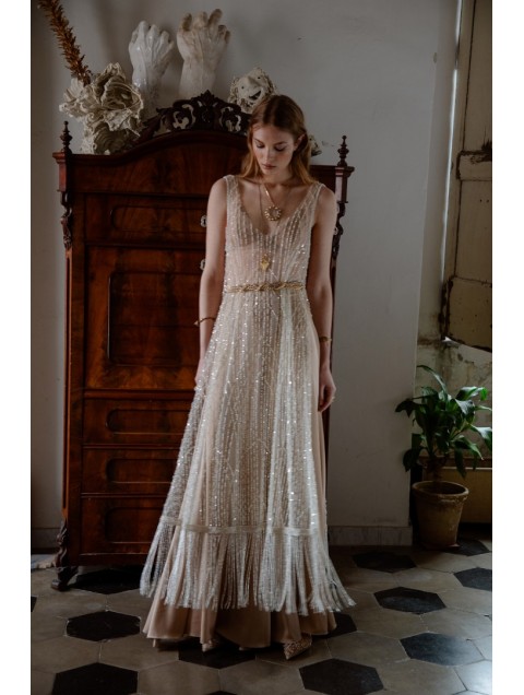 NIDODILEDA Whisper Dress Silvery