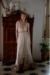 NIDODILEDA Whisper Dress Silvery Ασημί Φόρεμα