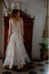NIDODILEDA Whisper Dress Silvery Ασημί Φόρεμα