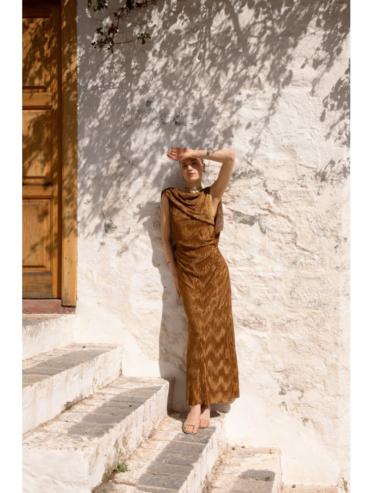 NIDODILEDA Wisdom Dress Dark Brown