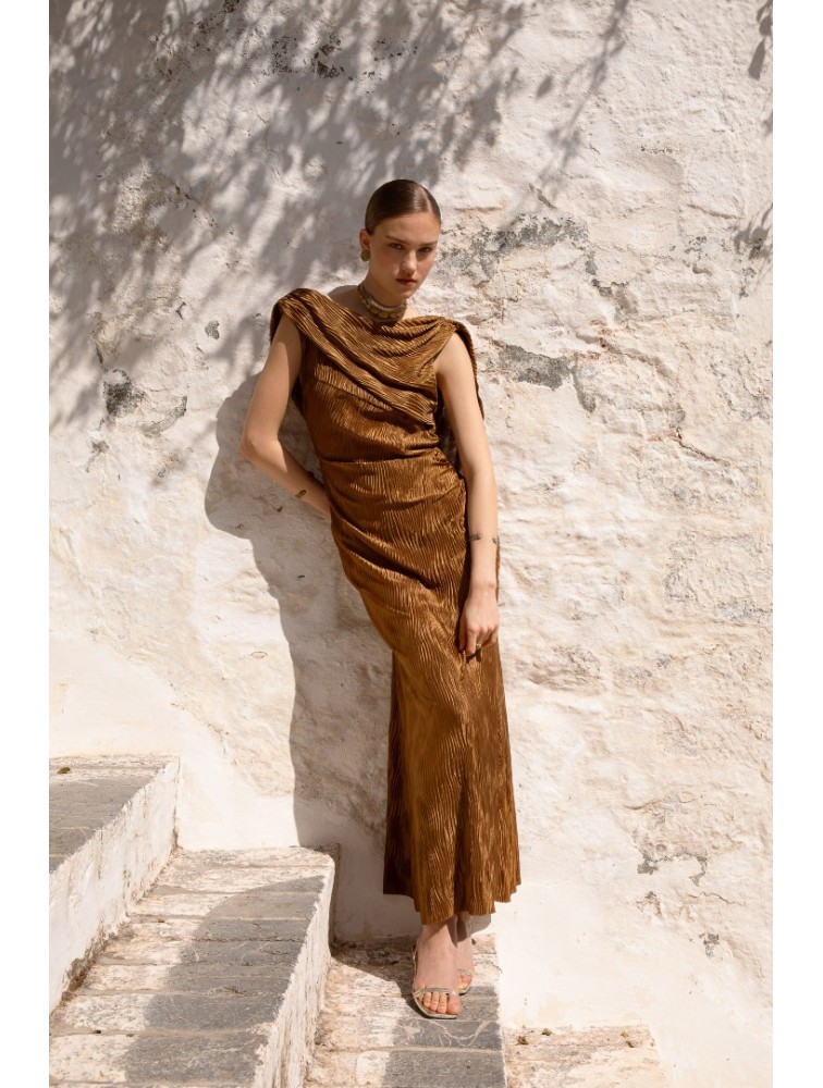 NIDODILEDA Wisdom Dress Dark Brown
