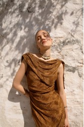 NIDODILEDA Wisdom Dress Dark Brown