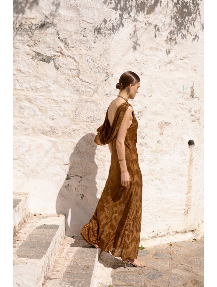 NIDODILEDA Wisdom Dress Dark Brown