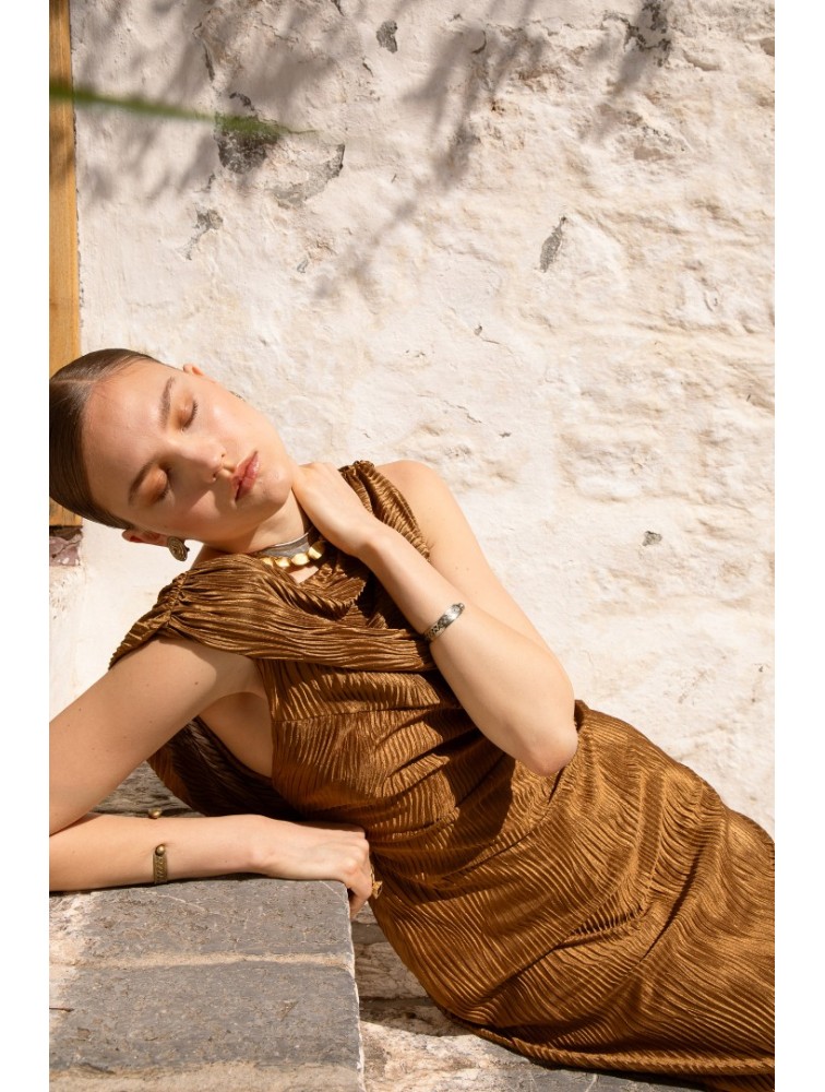 NIDODILEDA Wisdom Dress Dark Brown