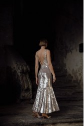 NIDODILEDA Wonder Dress Silvery Ασημί Φόρεμα