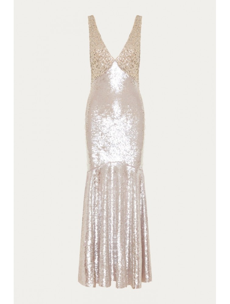NIDODILEDA Wonder Dress Silvery Ασημί Φόρεμα