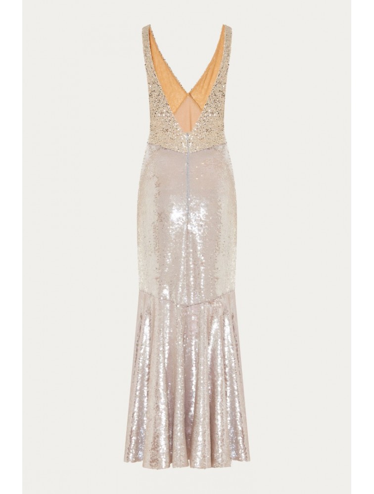 NIDODILEDA Wonder Dress Silvery Ασημί Φόρεμα