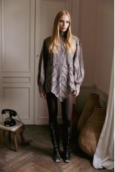NIDODILEDA York Shirt Dress Crochet Lace Puro Ταμπά Δαντελένιο Κροσέ Πουκαμισοφόρεμα
