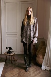 NIDODILEDA York Shirt Dress Crochet Lace Puro Ταμπά Δαντελένιο Κροσέ Πουκαμισοφόρεμα