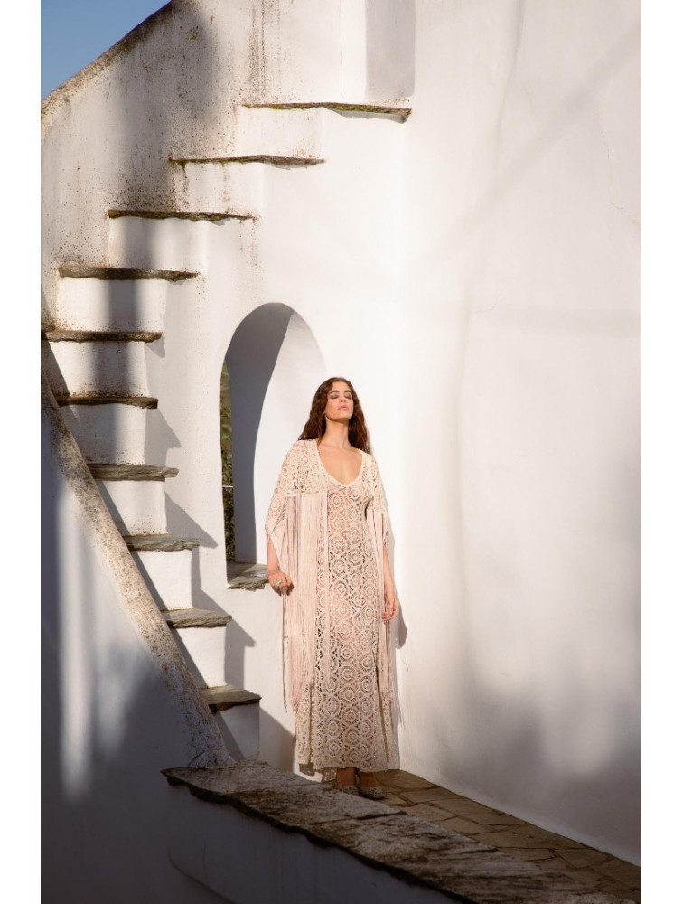 NIDODILEDA Ysella Dress Crochet Beaded