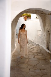 NIDODILEDA Ysella Dress Crochet Beaded