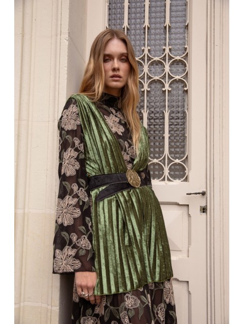 NIDODILEDA Noeva Gilet Πράσινο Γιλέκο