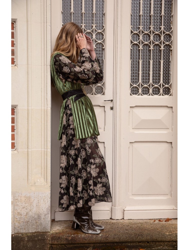 NIDODILEDA Noeva Gilet Πράσινο Γιλέκο