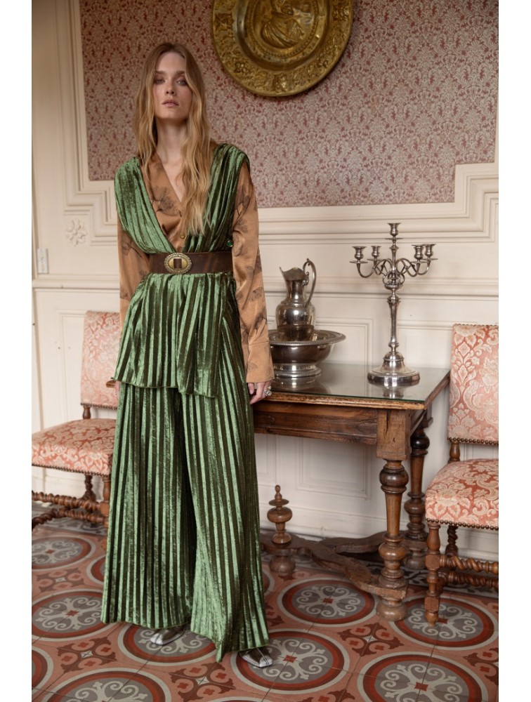 NIDODILEDA Noeva Gilet Πράσινο Γιλέκο