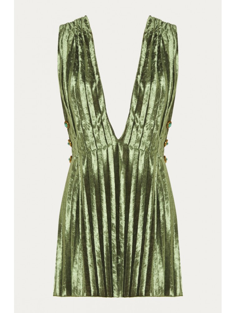 NIDODILEDA Noeva Gilet Πράσινο Γιλέκο