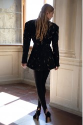 Nidodileda Quam Blazer Black Μαύρο Μπλέιζερ