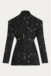 Nidodileda Quam Blazer Black Μαύρο Μπλέιζερ