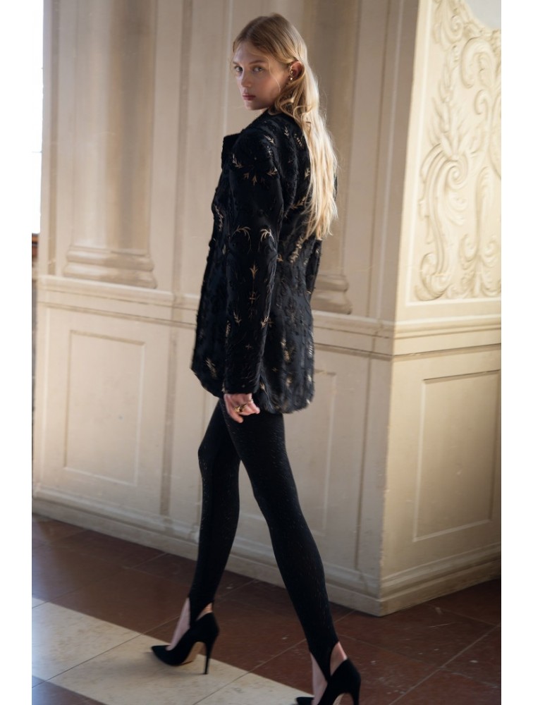 Nidodileda Quam Blazer Black Μαύρο Μπλέιζερ