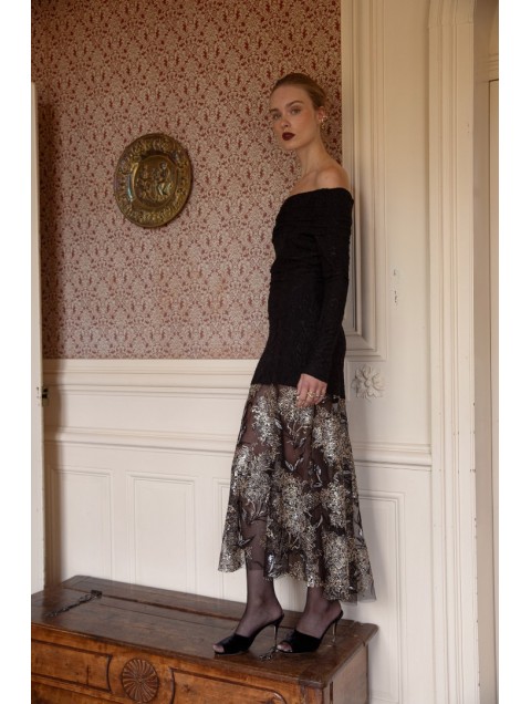 NIDODILEDA Phoebe Dress Μαύρο Φόρεμα