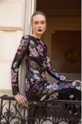 NIDODILEDA Piper Dress Φλοράλ Παγέτα Φόρεμα