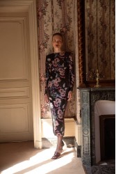 NIDODILEDA Piper Dress Φλοράλ Παγέτα Φόρεμα