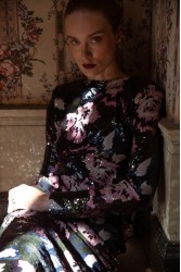 NIDODILEDA Piper Dress Φλοράλ Παγέτα Φόρεμα