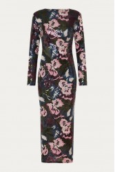 NIDODILEDA Piper Dress Φλοράλ Παγέτα Φόρεμα