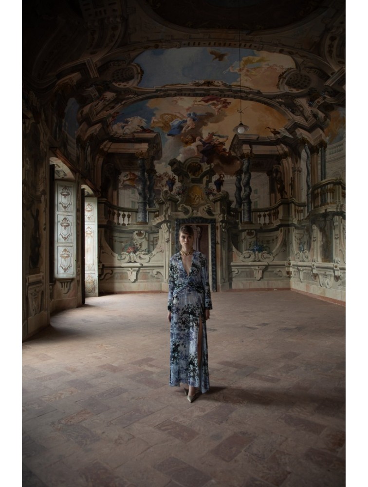 NIDODILEDA Rome Dress Εμπριμέ Φόρεμα