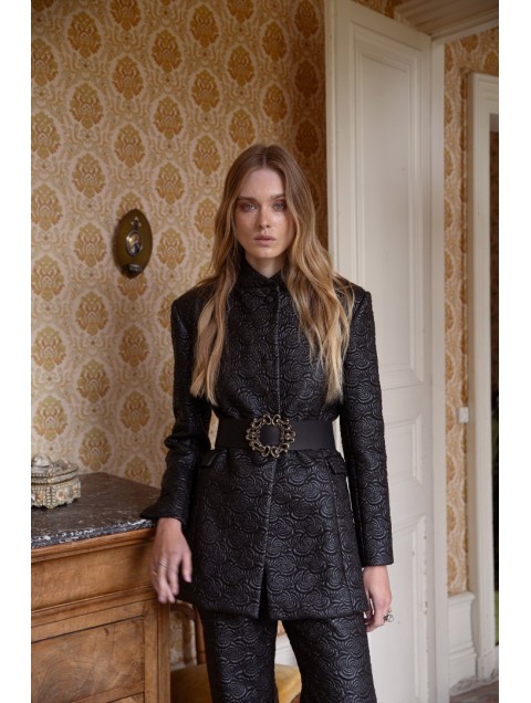 NIDODILEDA Spictor Belt Δερμάτινη Ζώνη 