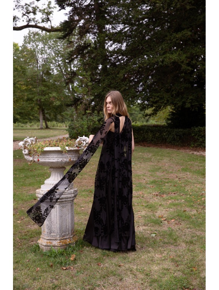 NIDODILEDA Thalia Capelet Βελουτέ Κάπα