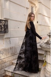 NIDODILEDA Thalia Capelet Βελουτέ Κάπα