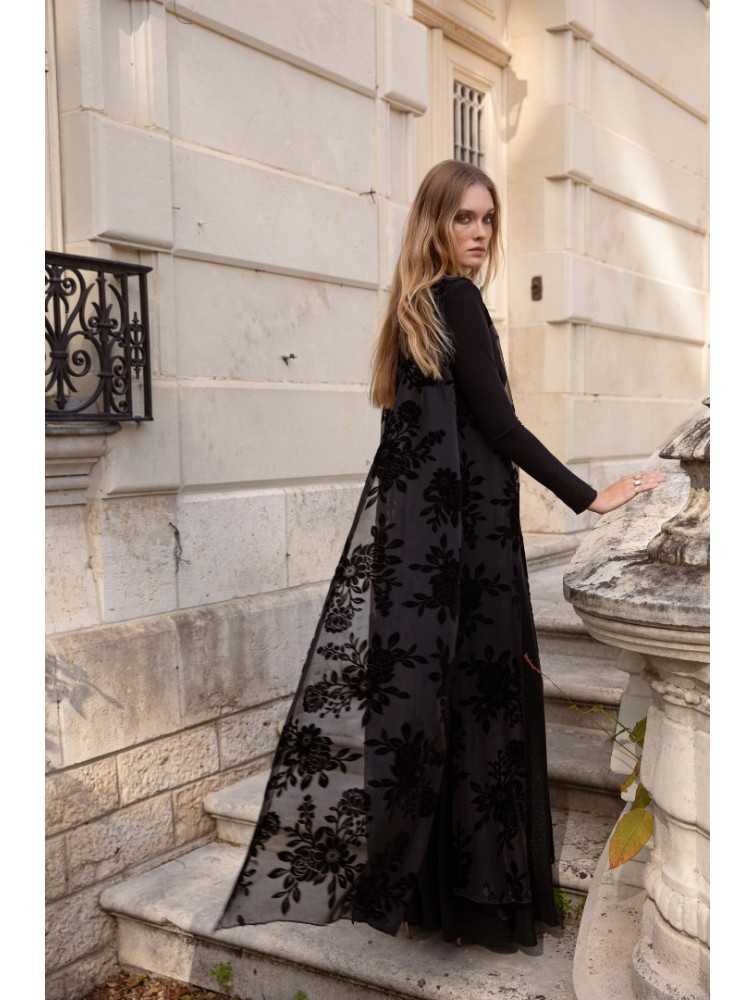 NIDODILEDA Thalia Capelet Βελουτέ Κάπα