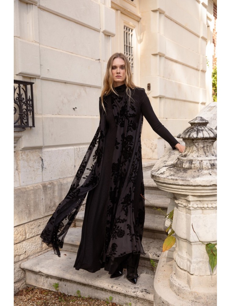 NIDODILEDA Thalia Capelet Βελουτέ Κάπα