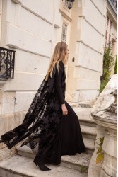 NIDODILEDA Thalia Capelet Βελουτέ Κάπα