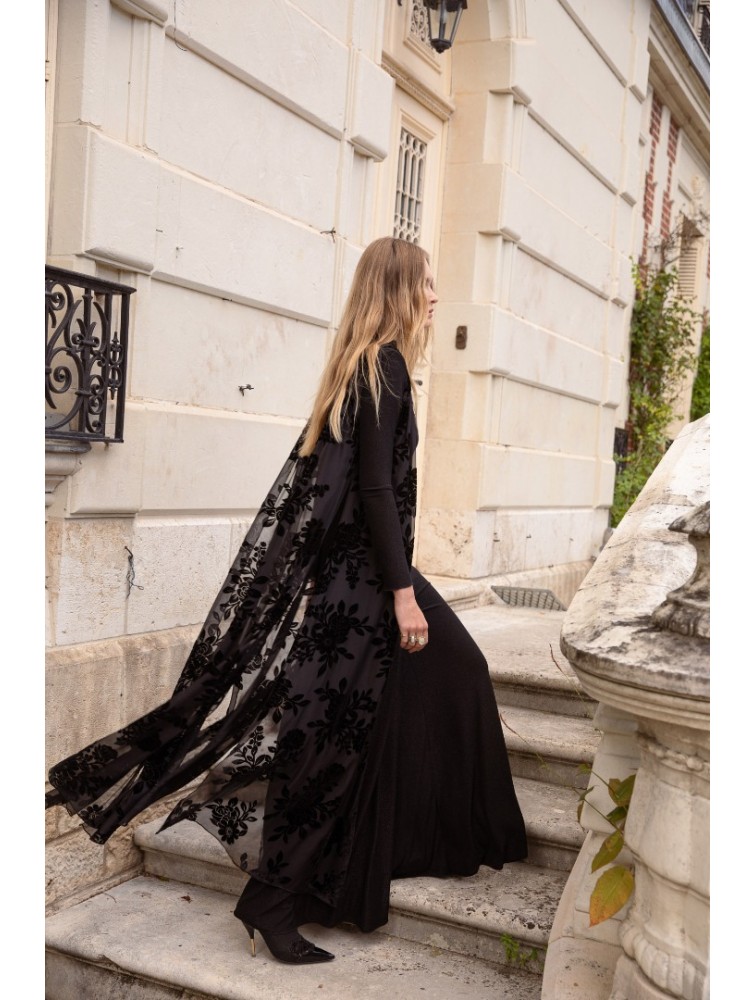 NIDODILEDA Thalia Capelet Βελουτέ Κάπα