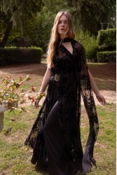 NIDODILEDA Thalia Capelet Βελουτέ Κάπα