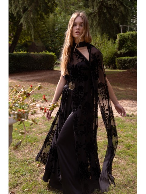 NIDODILEDA Thalia Capelet Βελουτέ Κάπα