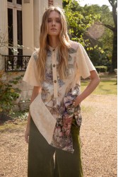 NIDODILEDA Wind Shirt Φλοράλ Πουκάμισο