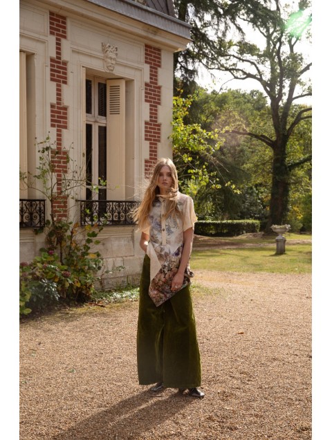 NIDODILEDA Wind Shirt Φλοράλ Πουκάμισο