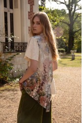 NIDODILEDA Wind Shirt Φλοράλ Πουκάμισο