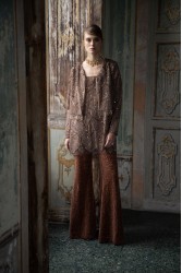 NIDODILEDA Zane Flares Chenille Sequined