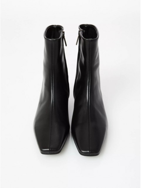 OVYE' by CRISTINA LUCCHI Μαύρο Δερμάτινο Γυναικείο Μπoτάκι